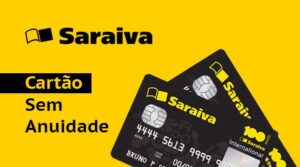 Cartão de crédito Saraiva