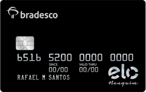 Cartão de crédito Bradesco Elo Nanquim