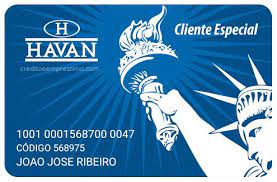 Cartão de crédito Havan