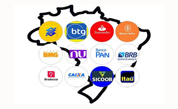 Os 5 principais Bancos no Brasil